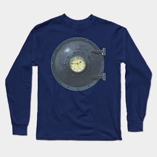 Train clock Long Sleeve T-Shirt